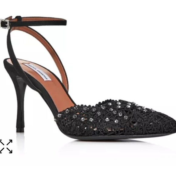 TABITHA SIMMONS SEN FLORET LACE SLINGBACK PUMPS 36B - Picture 2 of 14